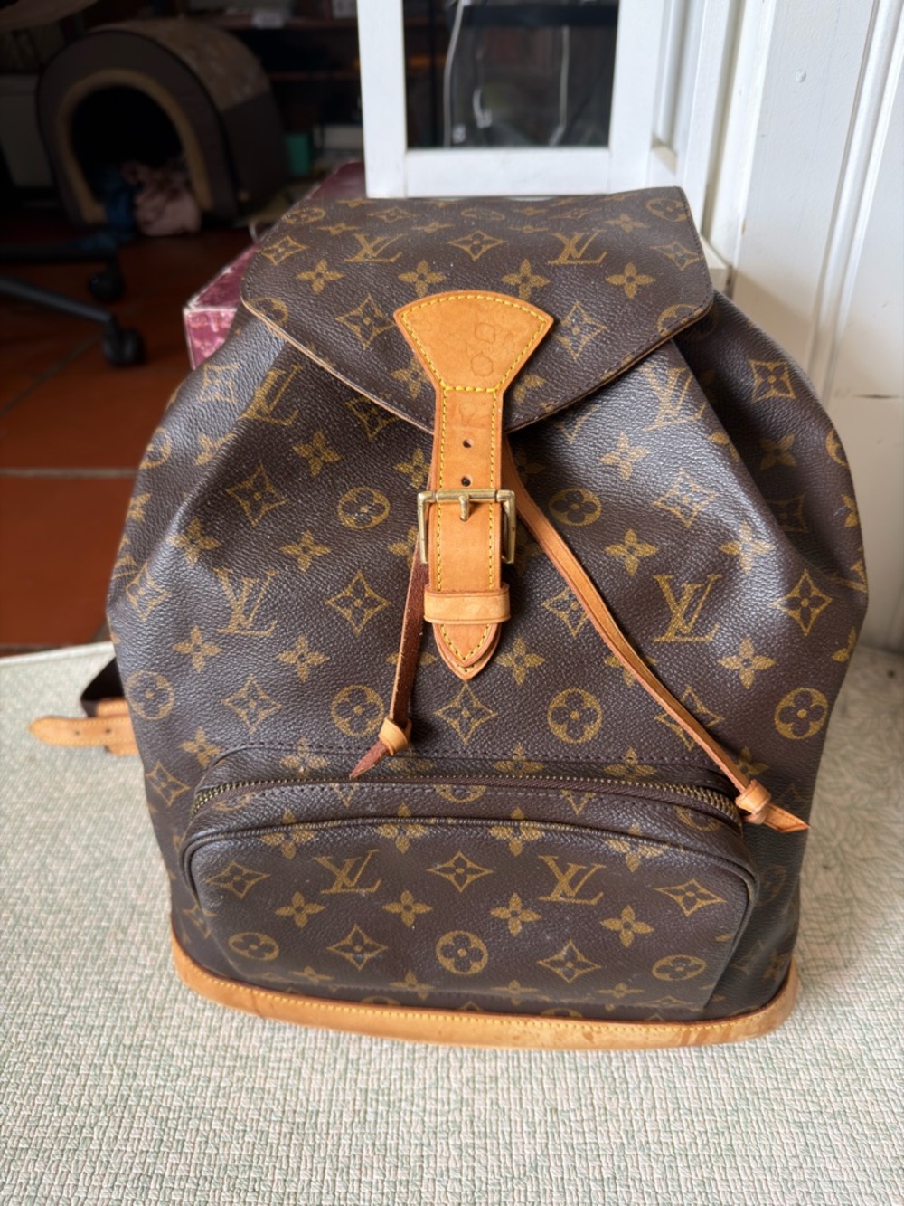 Louis Vuitton Montsouris GM Backpack Monogram (Vintage)